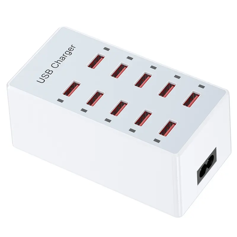 10-Port Multi-USB Ladegerät, 60W