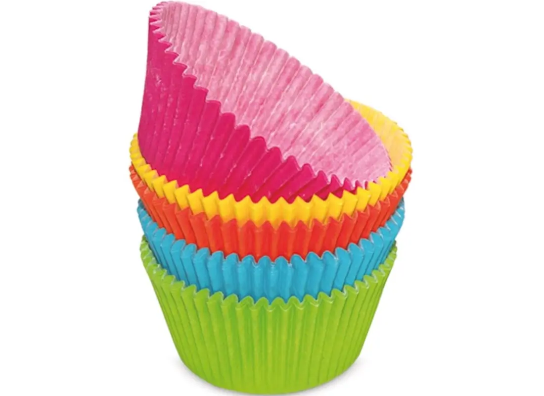 100 Stk. Papierförmchen bunt
