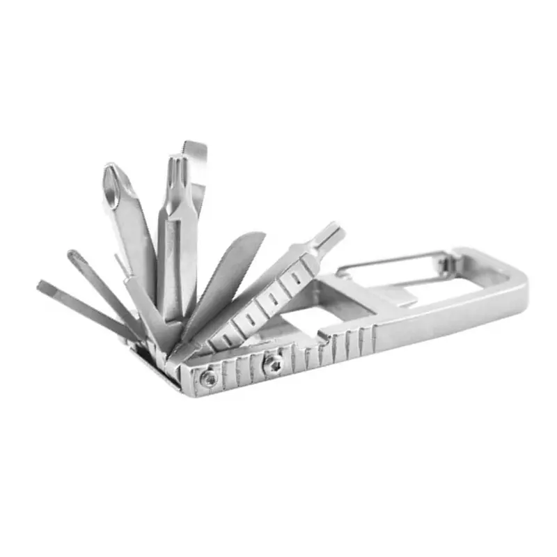 12-in-1 Multitool – klappbares Edelstahl-Werkzeug mit Schraubendreher-Bits