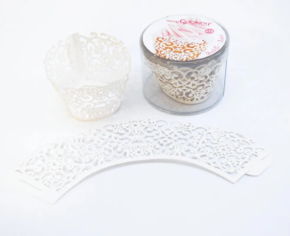 12 Stk. Cupcake-Wrappers Arabesk