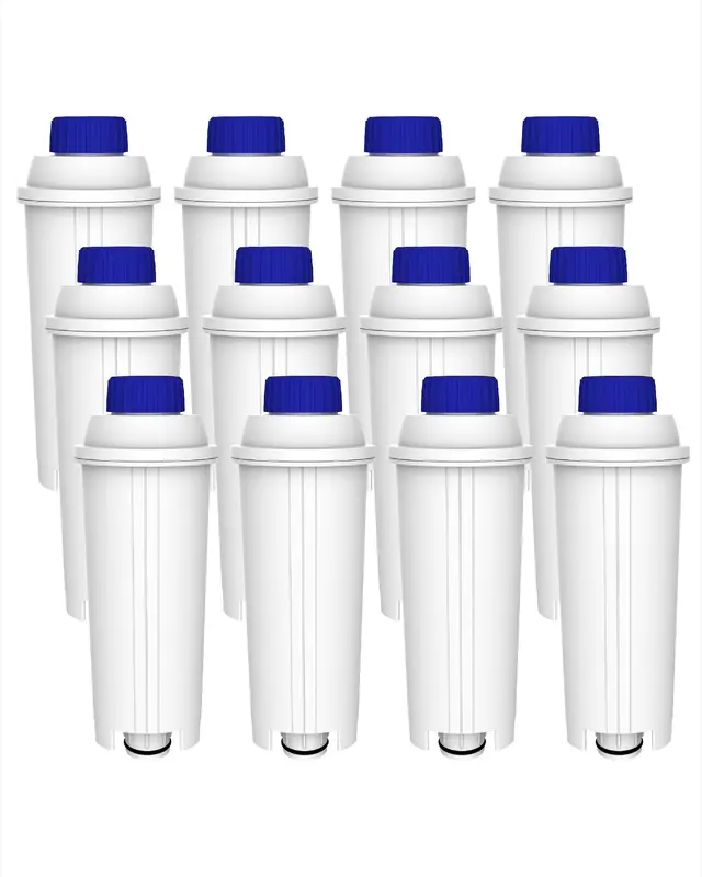 12er-Set Filterkartuschen für De'Longhi Kaffeeautomaten, Basic 12 Stück (1er Pack)
