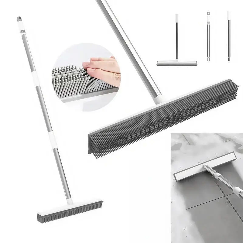 2-in-1 Gummibesen & Schaber