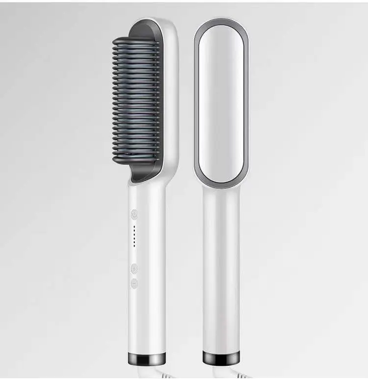 2-in-1 Haarglätter & Lockenstab mit Ionen