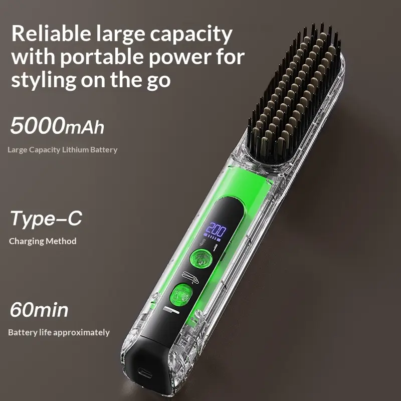 2-in-1 Mini Glätteisen für Pony & kurze Haare