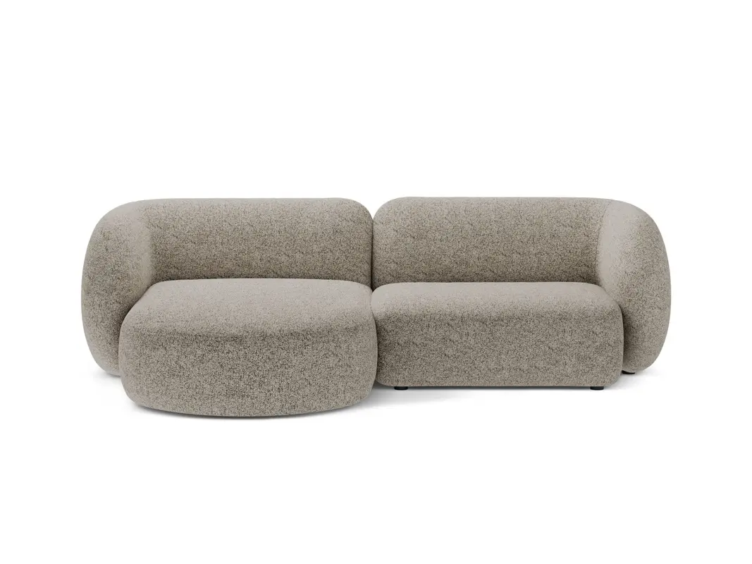 2-Sitzer Ecksofa links modular Kate