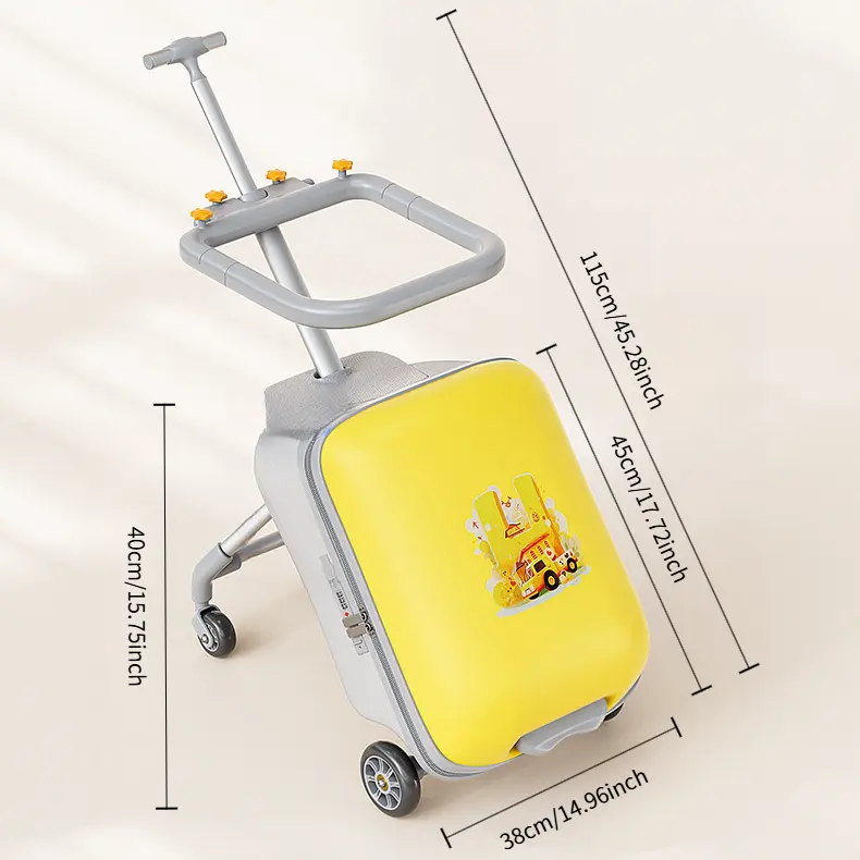 20 Zoll Kinder-Reisekoffer mit USB-Port