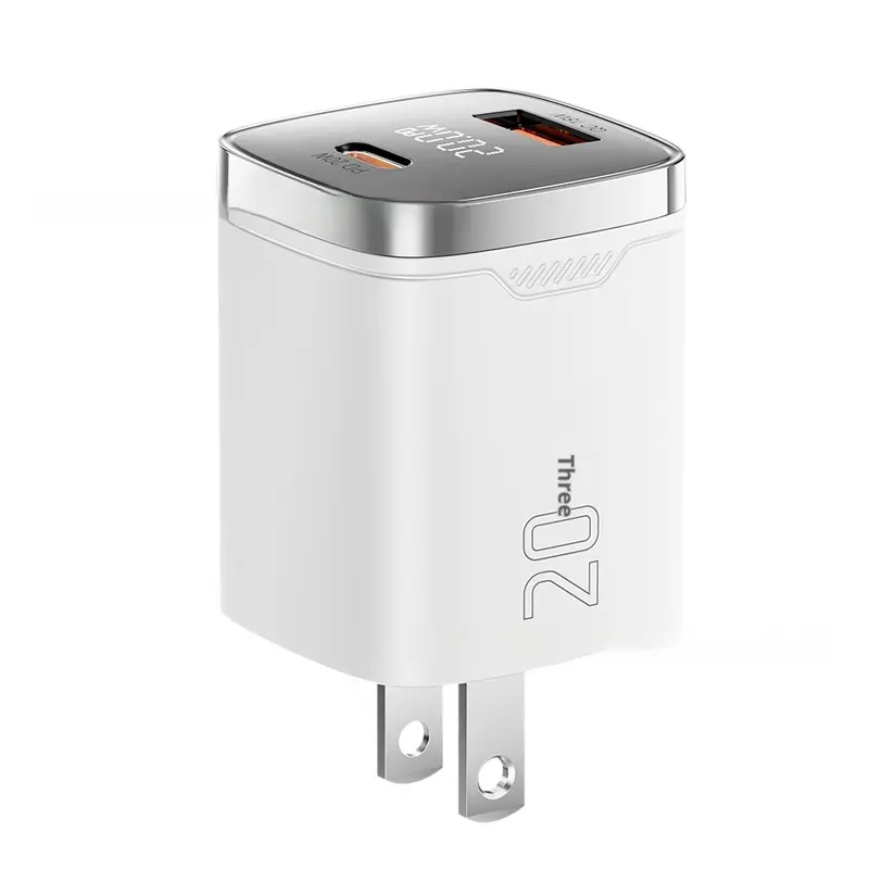 20W Reise-Ladegerät mit USB-A & USB-C