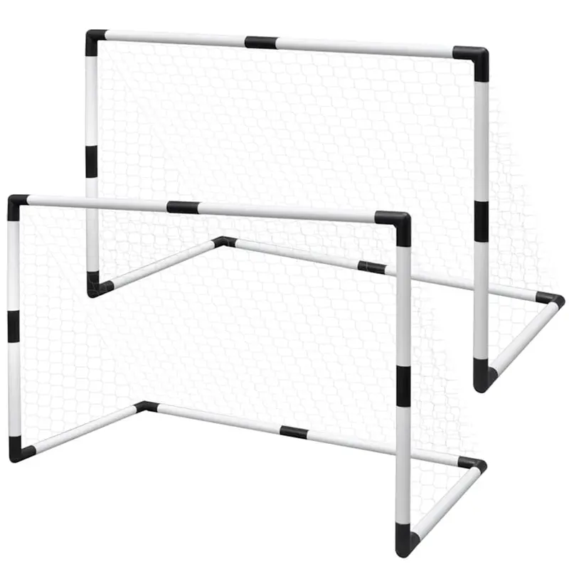 2er-Set Mini-Fussballtore für Kinder
