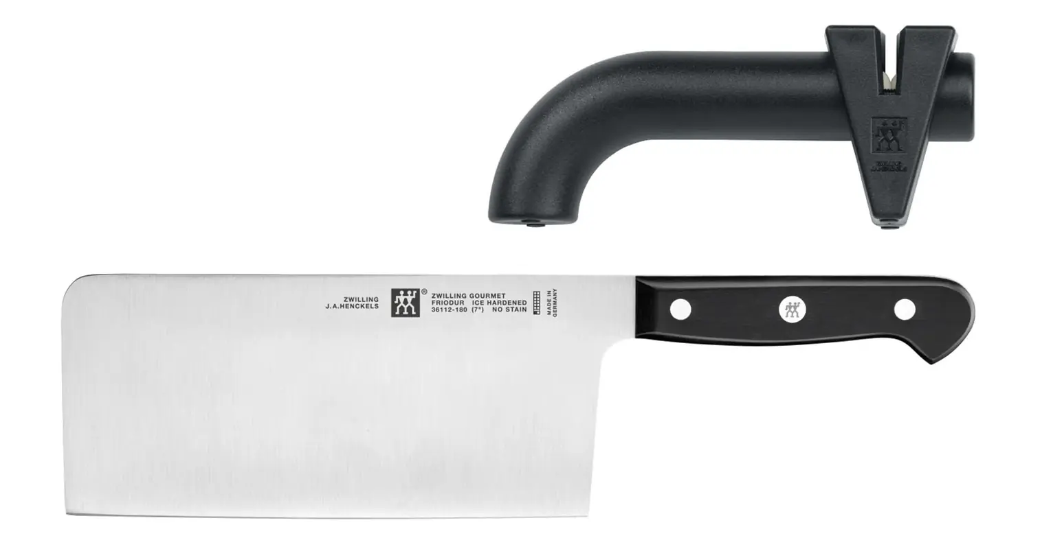 2tlg. Gourmet Messerset (Hackm.+Schärfer)