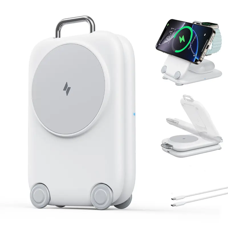 3-in-1 Faltbarer Magnetischer Wireless Charger