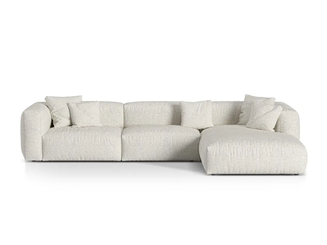 3-Sitzer Modular Ecksofa rechts Martina