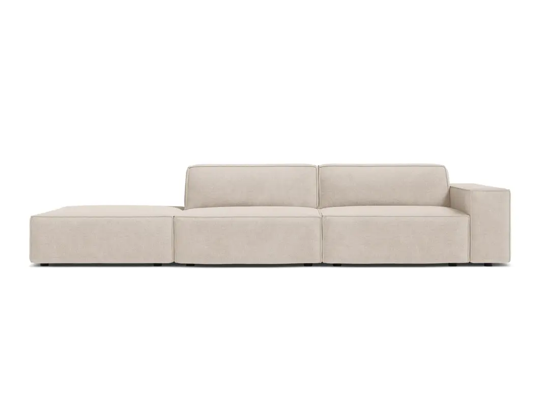 3-Sitzer Modulares Sofa links Jodie