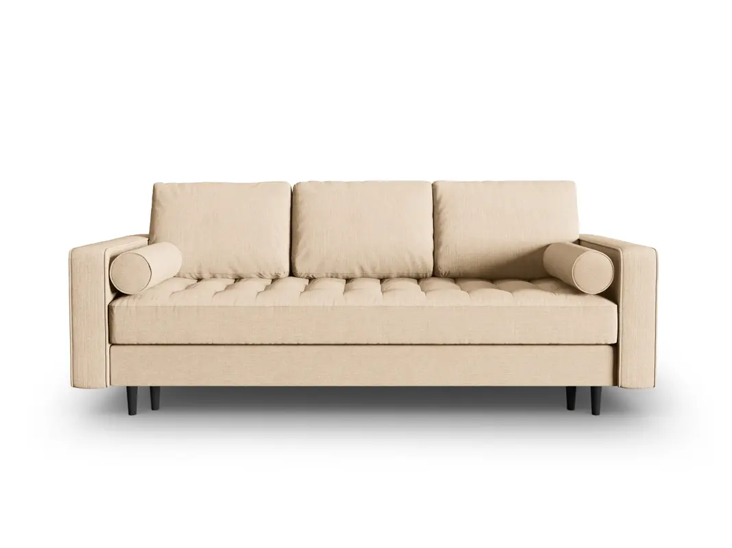 3-Sitzer Sofa Aspen mit Schlaffunktion und Stauraum