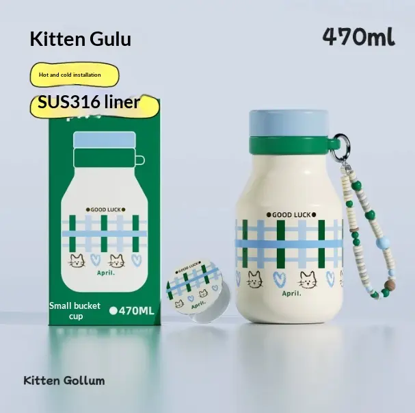 316-Edelstahl Kaffeetasse für Frauen