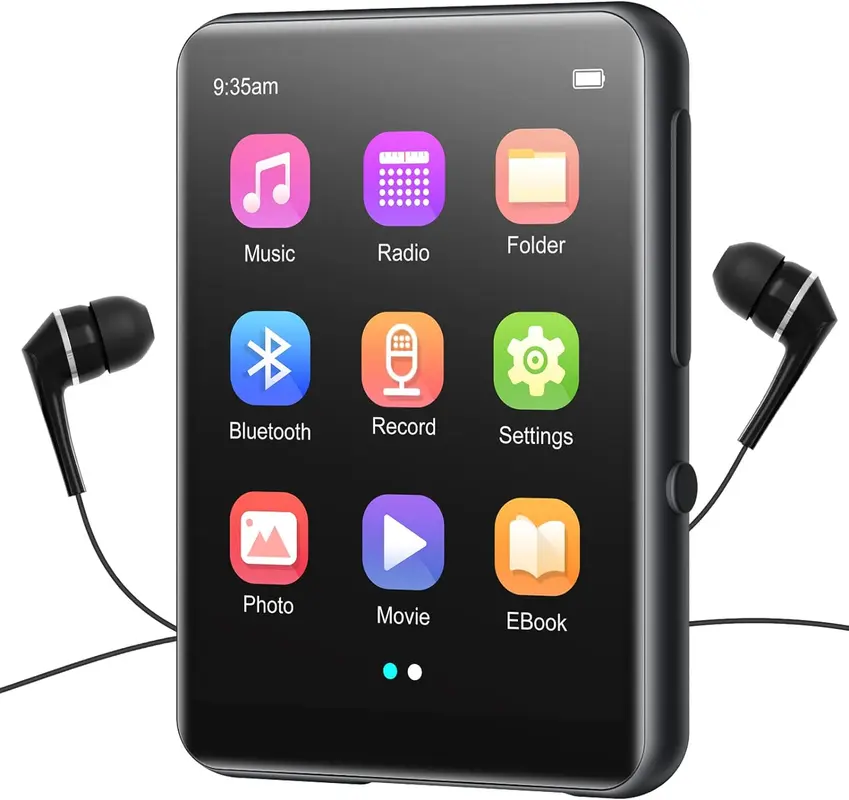 32GB MP3-Player, Bluetooth 5.0, Dark Black/32GB