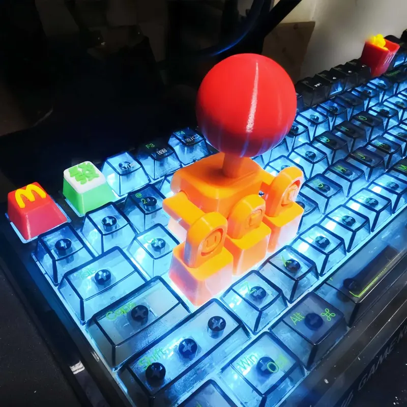 3D-gedruckter Game-Joystick und Tastenkappen