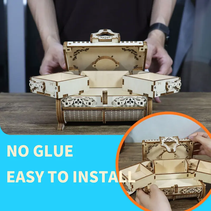 3D Holzpuzzle