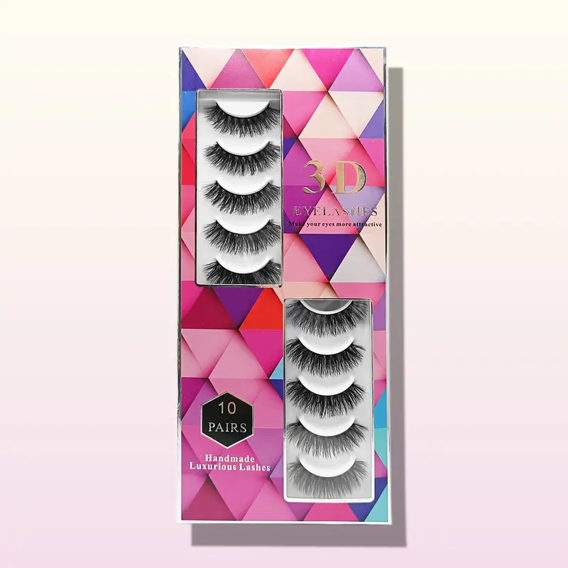 3D Premium Faux Mink Wimpern MK-62