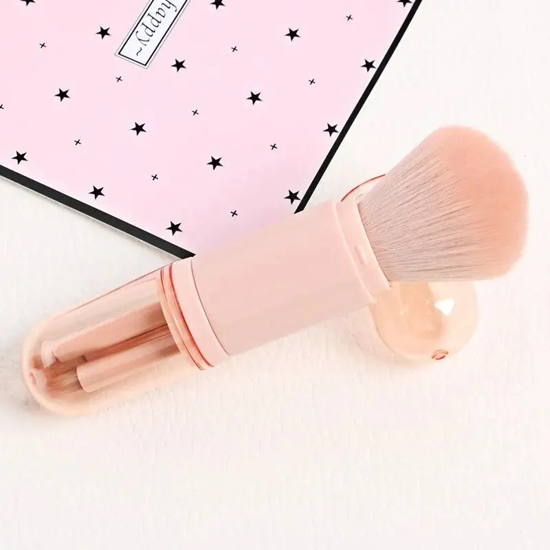 4-in-1 Reise-Make-up Pinselset