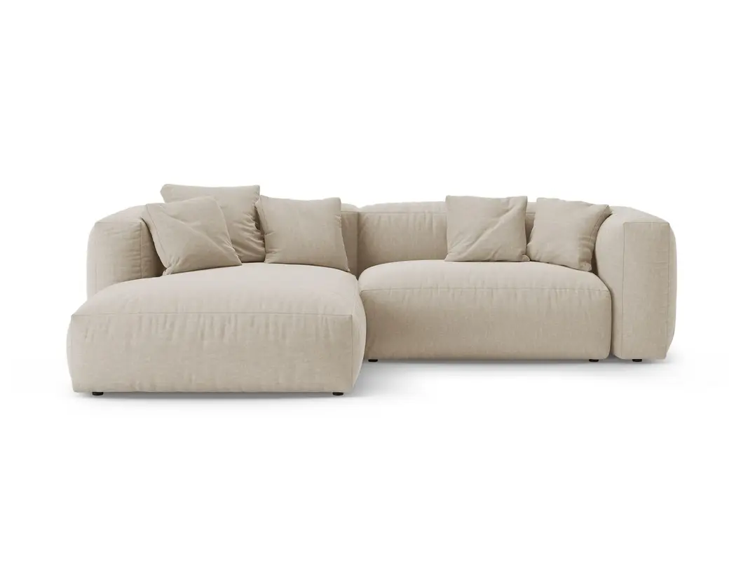 4-Sitzer Ecksofa links mit Bettfunktion Martina