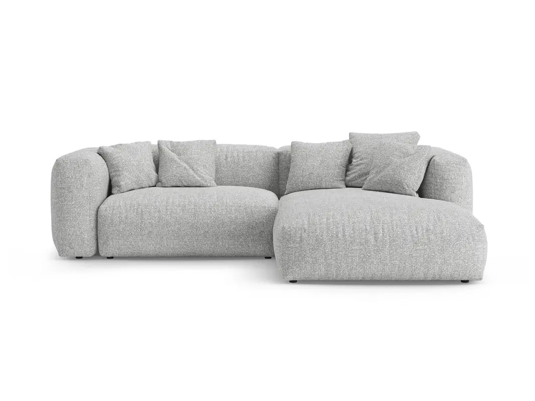 4-Sitzer Ecksofa Martina rechts mit Schlaffunktion und Stauraum