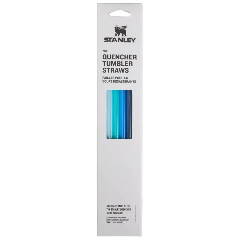 4er Set Ersatzstrohhalm für Quencher 0.89l blau