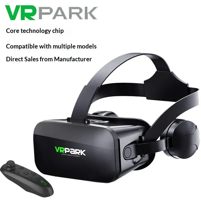 4K All-in-One 3D Gaming Headset mit Smart VR Brille