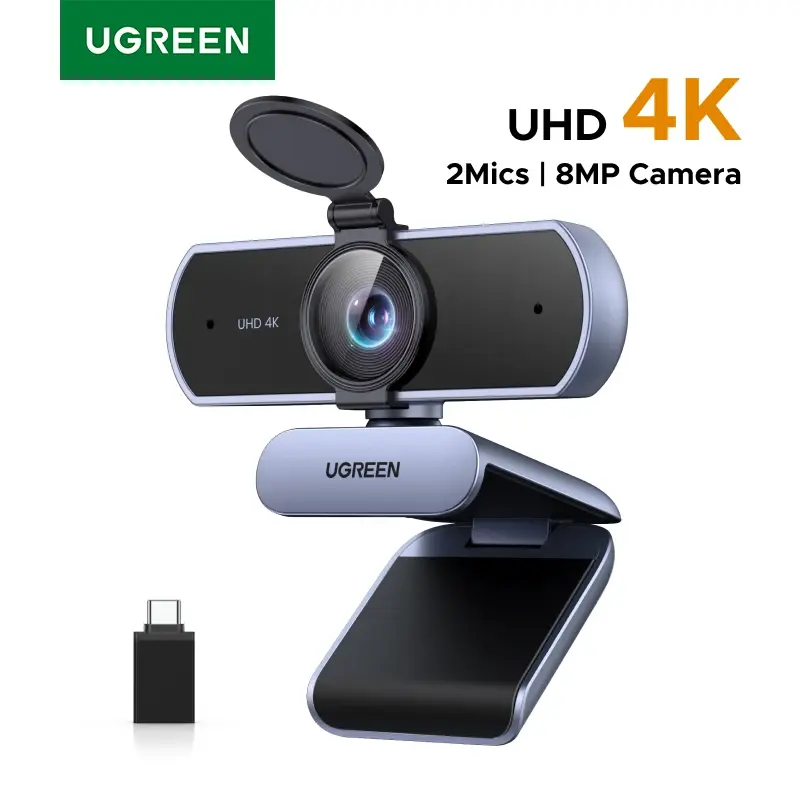 4K Webcam für Videokonferenzen – klare Bilder ohne Verzögerung