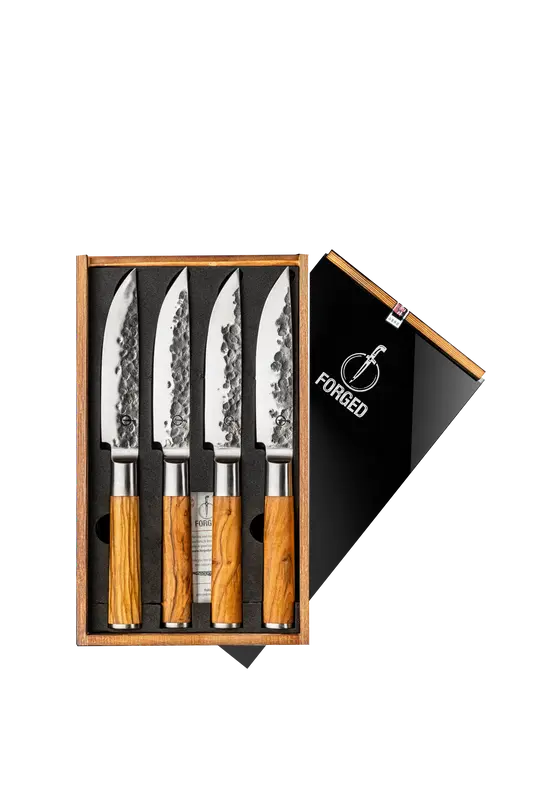 4tlg. Steakmesserset XXL