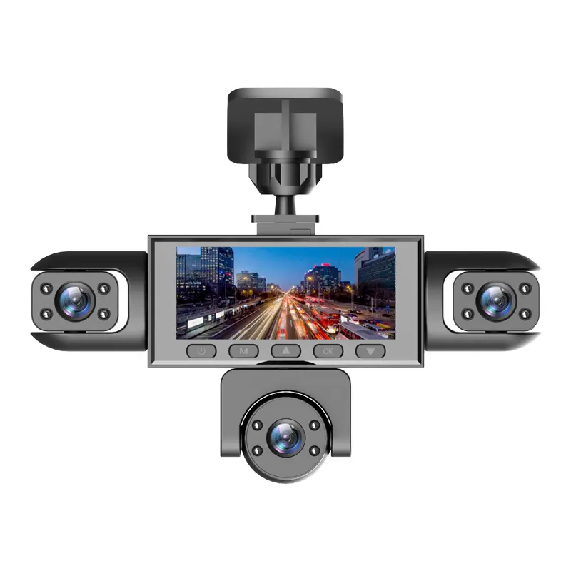 5-Kamera-Fahrzeugaufzeichner 1080P HD Nachtsicht mit App-Videozugriff