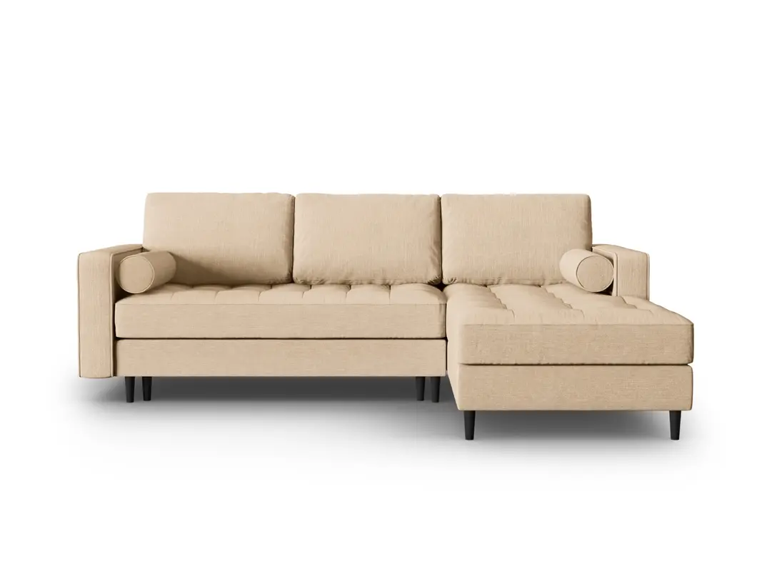 5-Sitzer Ecksofa rechts mit Schlaffunktion und Stauraum Aspen
