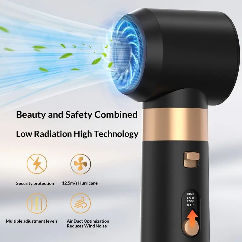 6-in-1 Warmluftkamm für Styling & Volumen