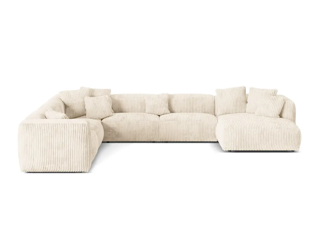 6-Sitzer Ecksofa links modular Martina