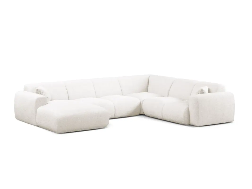 6-Sitzer Modular Panoramic Rechter Ecksofa Molino