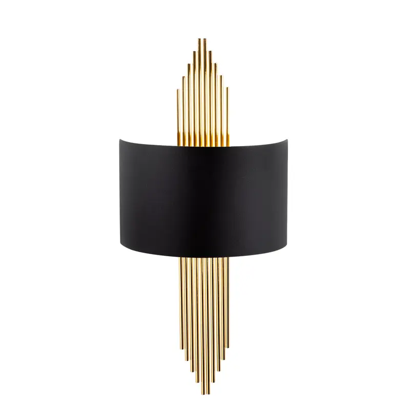 616 Wandleuchte - Schwarz Gold