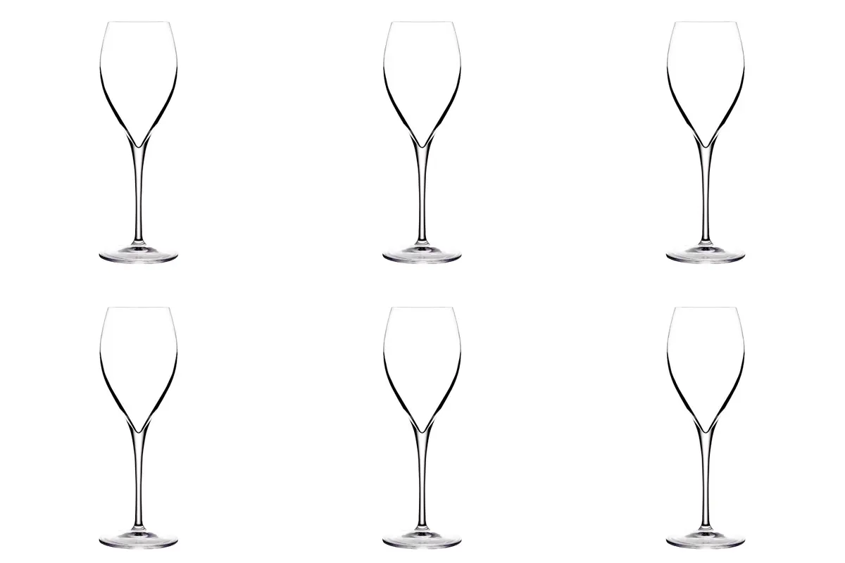 6er Set Opale Champagnerglas 21cl