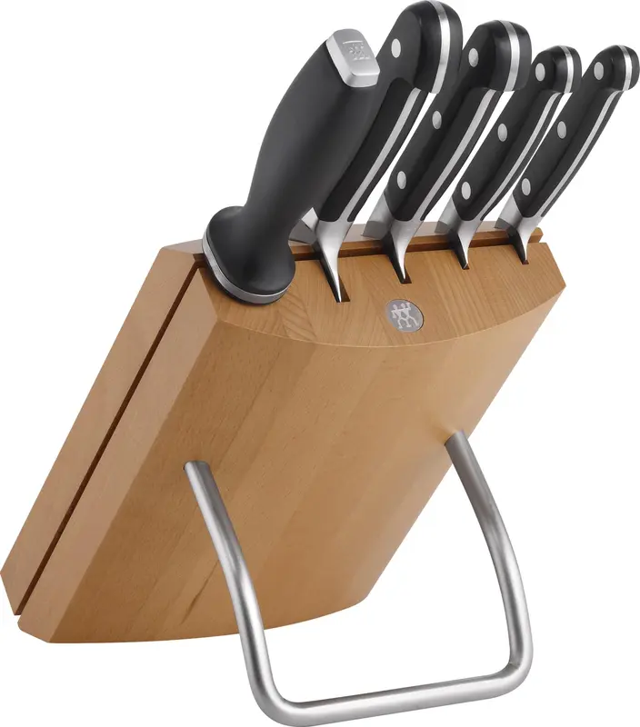 6tlg. Pro Messerblock natur