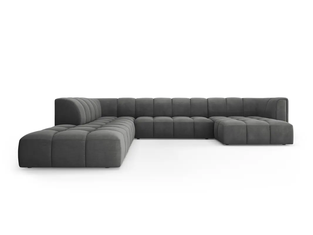 7-Sitzer Modular Ecksofa Panoramic links Moritz