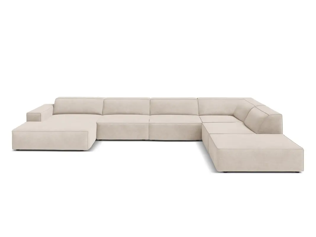 7-Sitzer Modular Ecksofa Panoramic rechts Jodie