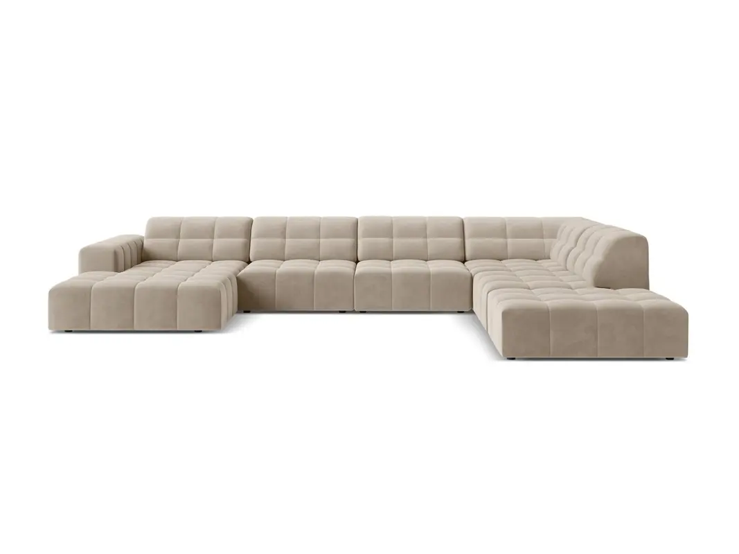 7-Sitzer Panoramic Ecksofa rechts Jennifer
