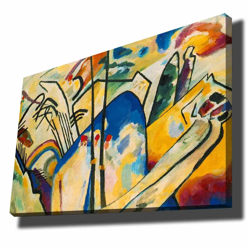 70100KANDINSKY007 Bild - Mehrfarbig
