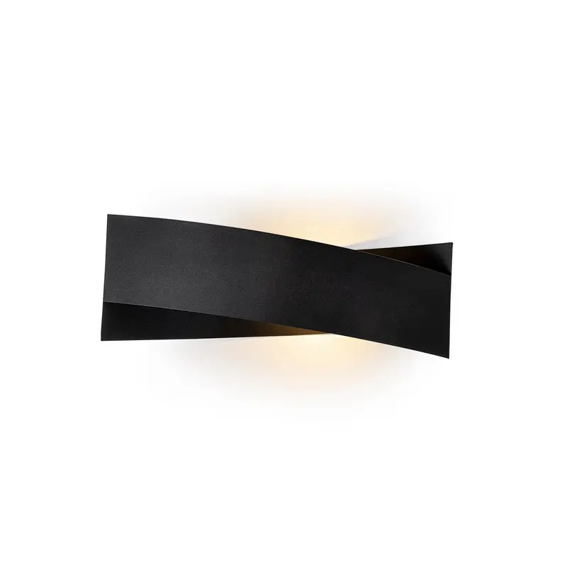 7156 Wandleuchte - Schwarz