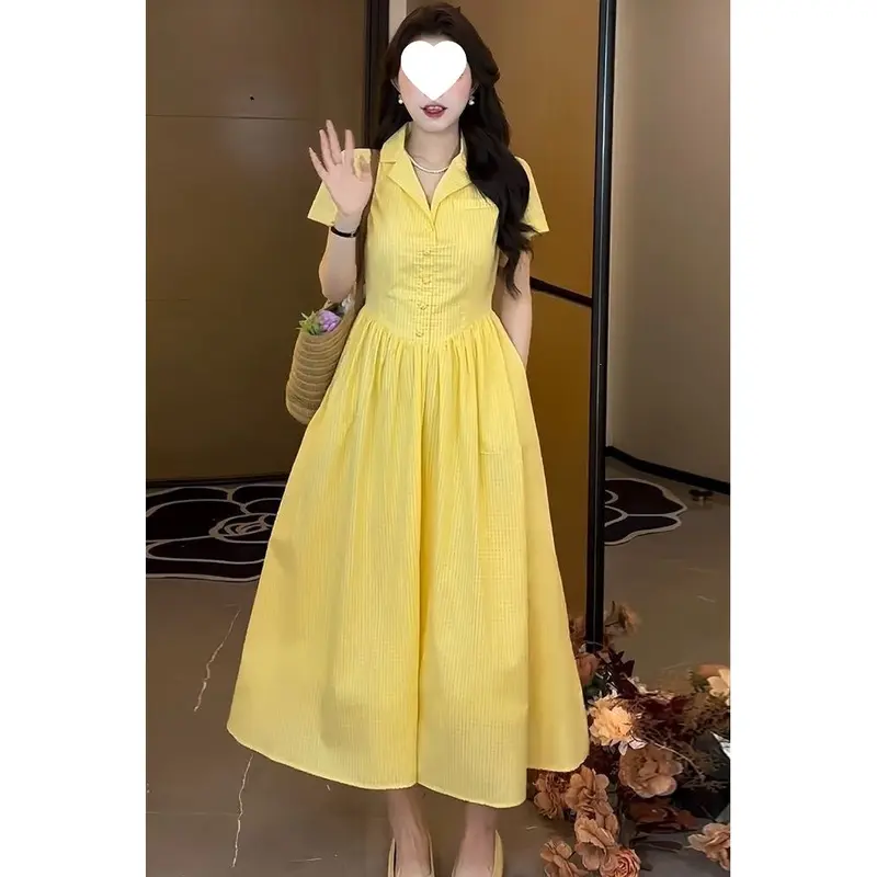 A-Linien Strickkleid mit Kapuze
