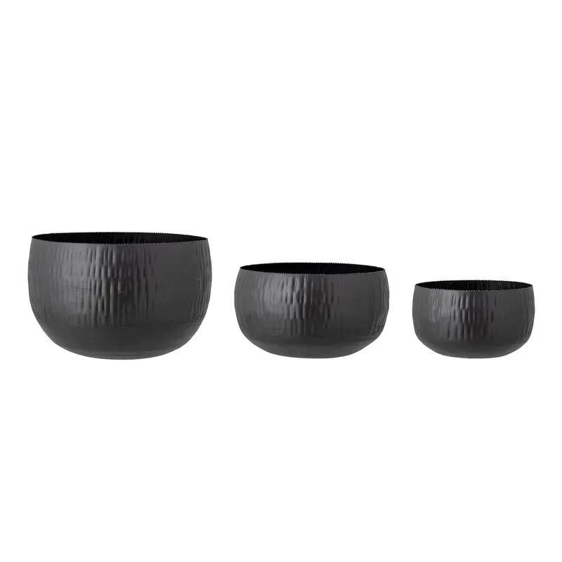 Abisha Blumentopf, Schwarz, Eisen