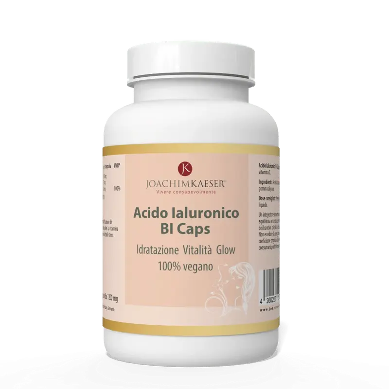 Acido Ialuronico Bi-Caps - 100% vegano con resveratrolo