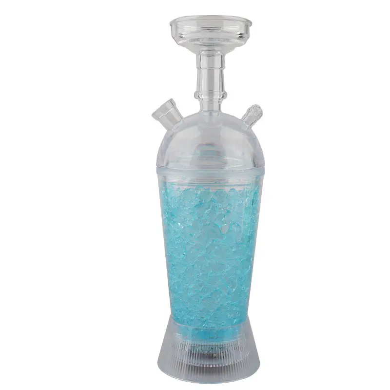 Acryl Shisha Set mit LED-Licht