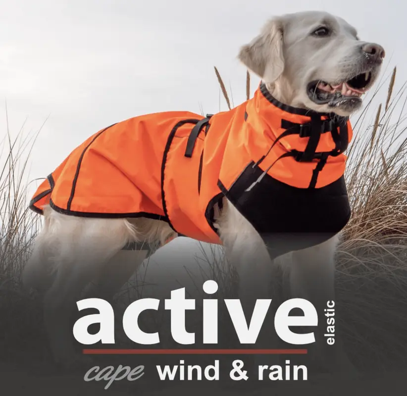 actionfactory Active Cape elastic wind & rain orange