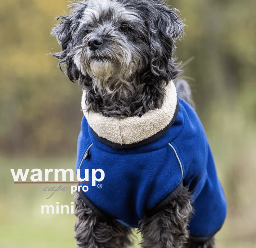 actionfactory Warmup cape pro dark blue