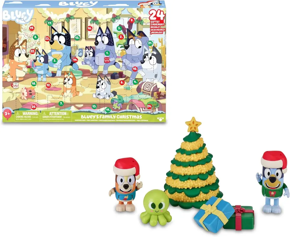 Adventskalender mit 24 Figuren