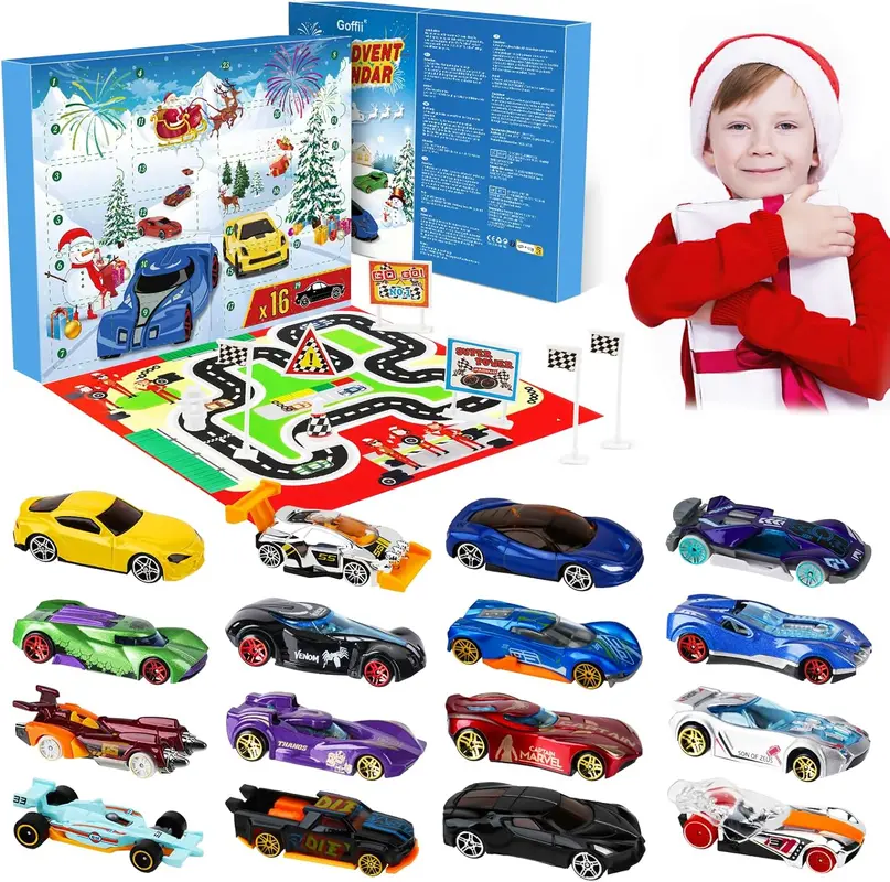 Adventskalender Spielzeugauto